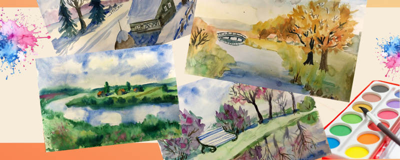 Абонемент «Пейзажная живопись: времена года»